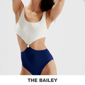 Solid & Striped “The Bailey”- navy, cream - M